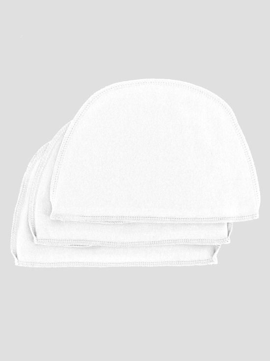 Cotton Wig Liner White 3 pc Pack
