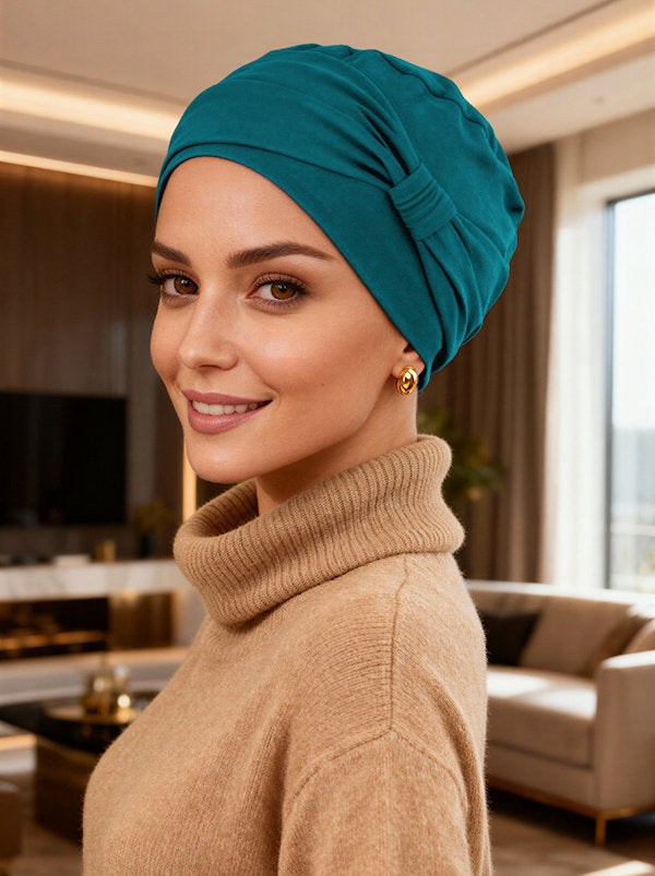 Comfortable Sleep Caps for Cancer Chemo Hair Loss