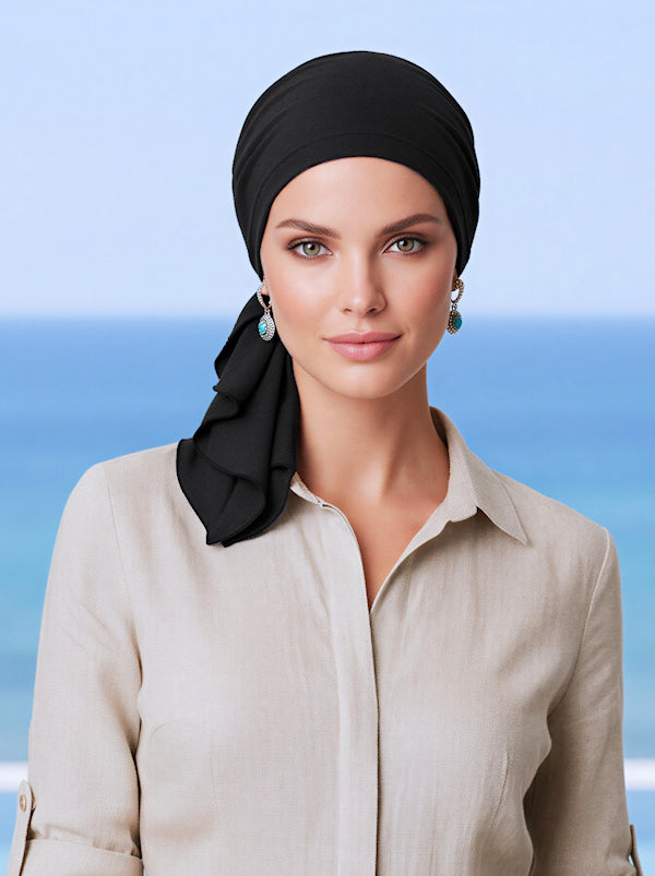 Bella Scarf Raven Black