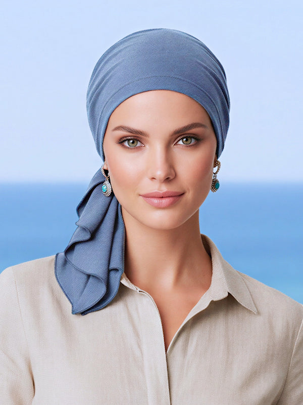 Bella Scarf Light Denim