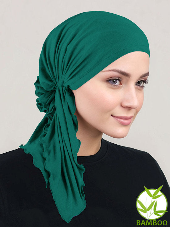 Bamboo Bella Scarf Emerald Green