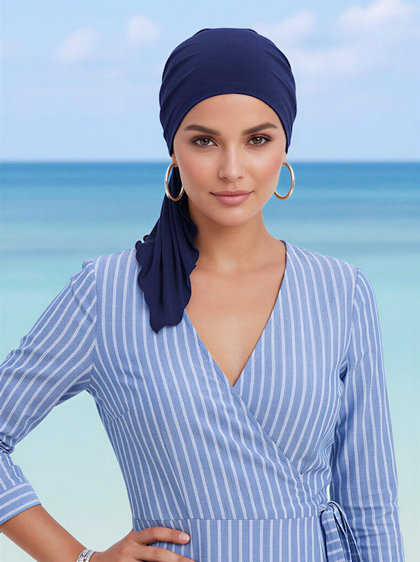 Bamboo Bella Scarf Navy Blue