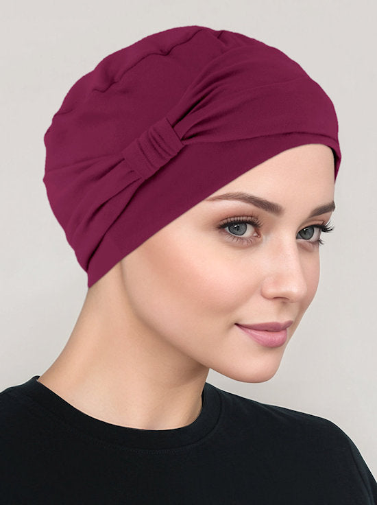 Comfort Cap Buttery Soft Burgundy