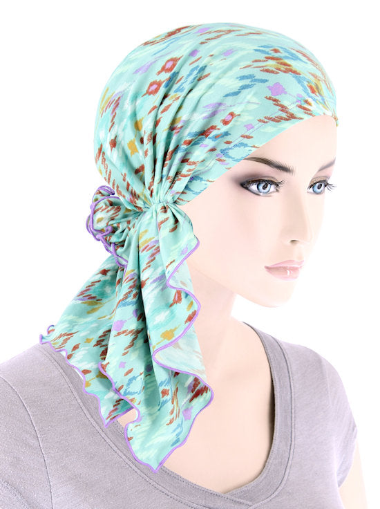 Bella Scarf Sage Tribal