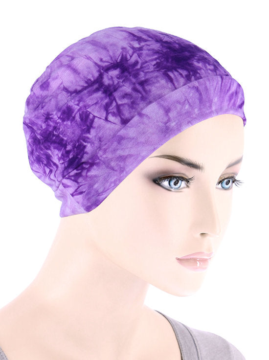 Essential Cap Tie Dye Purple