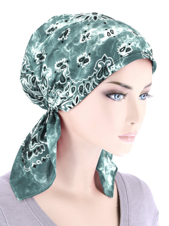 Hair Loss Head Scarf For Bald Head Alopecia Head Scarf