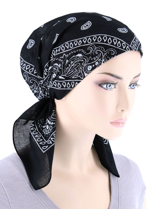 Bandana Scarf Black
