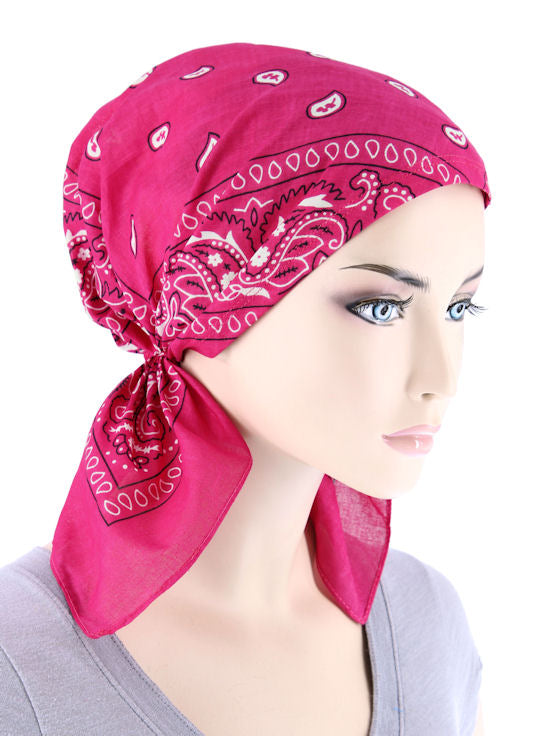 Pink head scarf hotsell